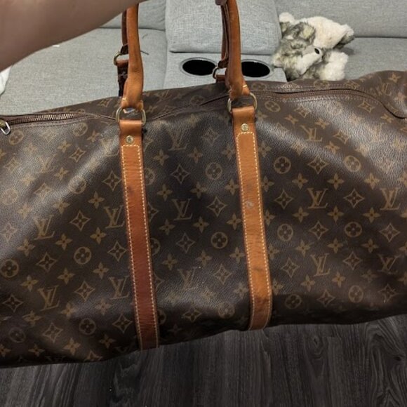 🤞LAST DROP🤞🚻LOUIS VUITTON AUTHENTIC KEEPALL DUFFLE BAG - Picture 11 of 16